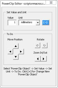 Powerclip Editor Macro